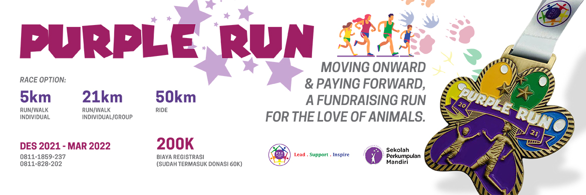 Join Now! Purple Run and Ride
