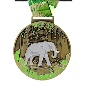 Gajah Sumatra (front)