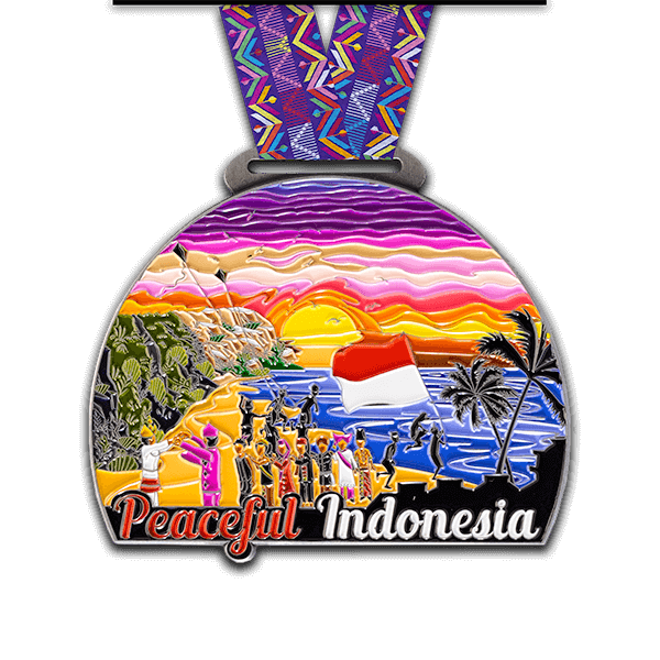 Peaceful Indonesia (front)