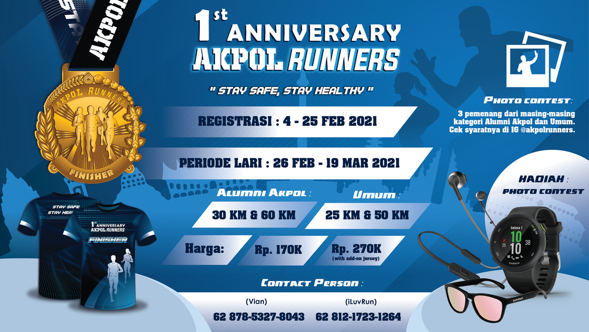 Akpol Runners 1st Anniversary (Alumni)