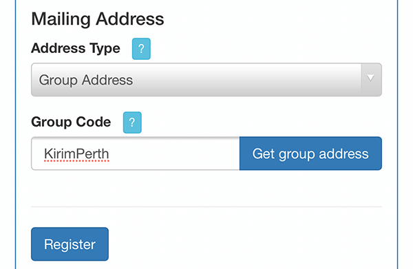 Apply Group Code